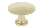 Knob polished brass small Ø 23mm H16mm