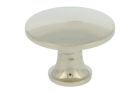 Knob nickel medium Ø 27mm H22mm