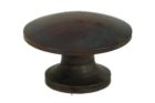 Knob antique brass Ø 25mm H 16mm