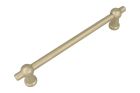 Kitchen handle "Chemin de fer" satin nickel 160mm