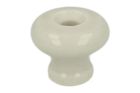 Knob porcelain Ø 20mm H17mm. Delivered without screw