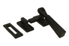 Window fastener black cast iron 120x45mm reversible