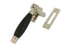 Window fastener reversible nickel ebony (1928)