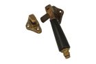 Window fastener antique brass bakelite Left (1915)