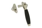 Window fastener (1929) nickel ebony Left