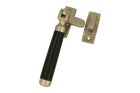 Window fastener reversible (1918) satin nickel ebony