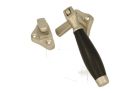 Window fastener satin nickel ebony Left (1926)