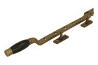 Window stay antique brass bakelite 300mm (1926)