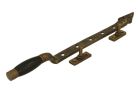 Window stay antique brass ebony 300mm (1926)