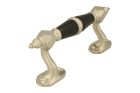 Pull handle 145mm elegant model with curve satin nickel