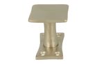 Door knob square satin nickel (1932)