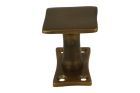 Door knob square antique brass (1932)