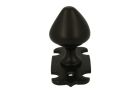 Door knob brass black powder coated (1905)