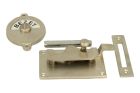 Vrij-bezet door lock for toilet 92x52mm satin nickel