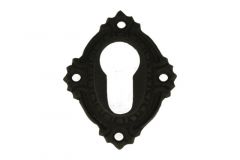 Euro cylinder escutcheon cast iron. Price per piece