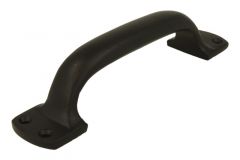 Pull handle 170mm cast iron black powder coated