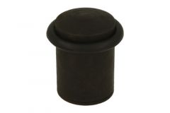 Door stop black with rubber ring