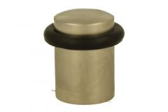 Door stop satin nickel floor/wall mounting 26mm×29mm