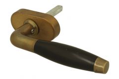 Handle Tilt & Turn (1932) antique brass ebony