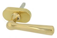 Handle Tilt & Turn (1916) polished brass