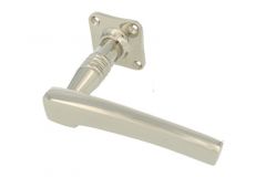 Single door handle right with rosette nickel (1895)