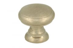 Cabinet knob satin nickel medium Ø 23mm H22mm