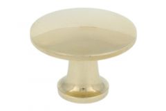 Knob polished brass small Ø 23mm H16mm