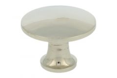 Knob nickel medium Ø 27mm H22mm