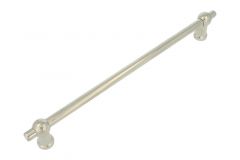 Kitchen handle "Chemin de fer" nickel 240mm