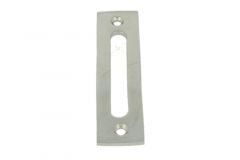 Wall plate "Ton model 400 serie" nickel for window fastener