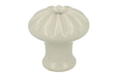 Knob porcelain Ø 35mm H34mm. Delivered without screw