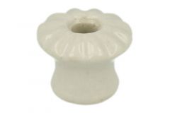 Knob porcelain Ø 16mm H19mm. Delivered without screw