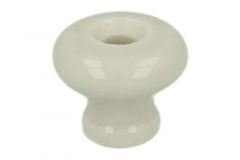 Knob porcelain Ø 20mm H17mm. Delivered without screw