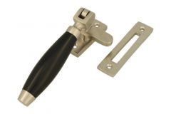 Window fastener reversible (1932) satin nickel bakelite