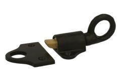 Transom window latch black with catch