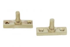 Stay pin (2 Pieces) polished brass