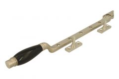 Window stay satin nickel bakelite 315mm