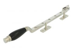 Window stay nickel bakelite 315mm