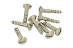 Slotted Screw 2,6 x 14mm (8-Piece per Pack) nickel