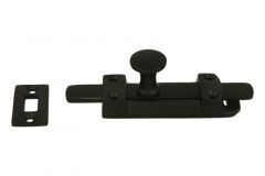 Tower bolt brass black powder coated 103x28mm(L×W)