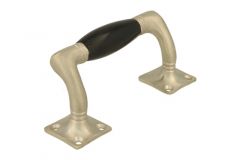 Window sash lift handle 115mm with curve satin nickel