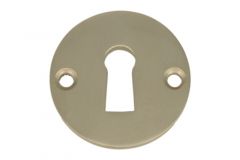 Key escutcheon satin nickel. Price per piece