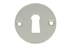 Key escutcheon nickel. Price per piece