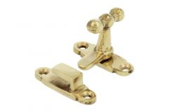 Lock voor cabinet/window polished brass