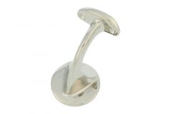 Handrail bracket nickel, for round handrail