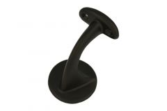 Handrail bracket cast iron powder coated, for round handrail