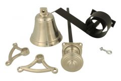 Bell pull set satin nickel