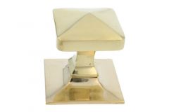 Door knob polished brass (1926)