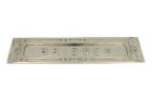 Letter plate "BRIEVEN" nickel