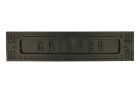 Letter plate "BRIEVEN" cast iron